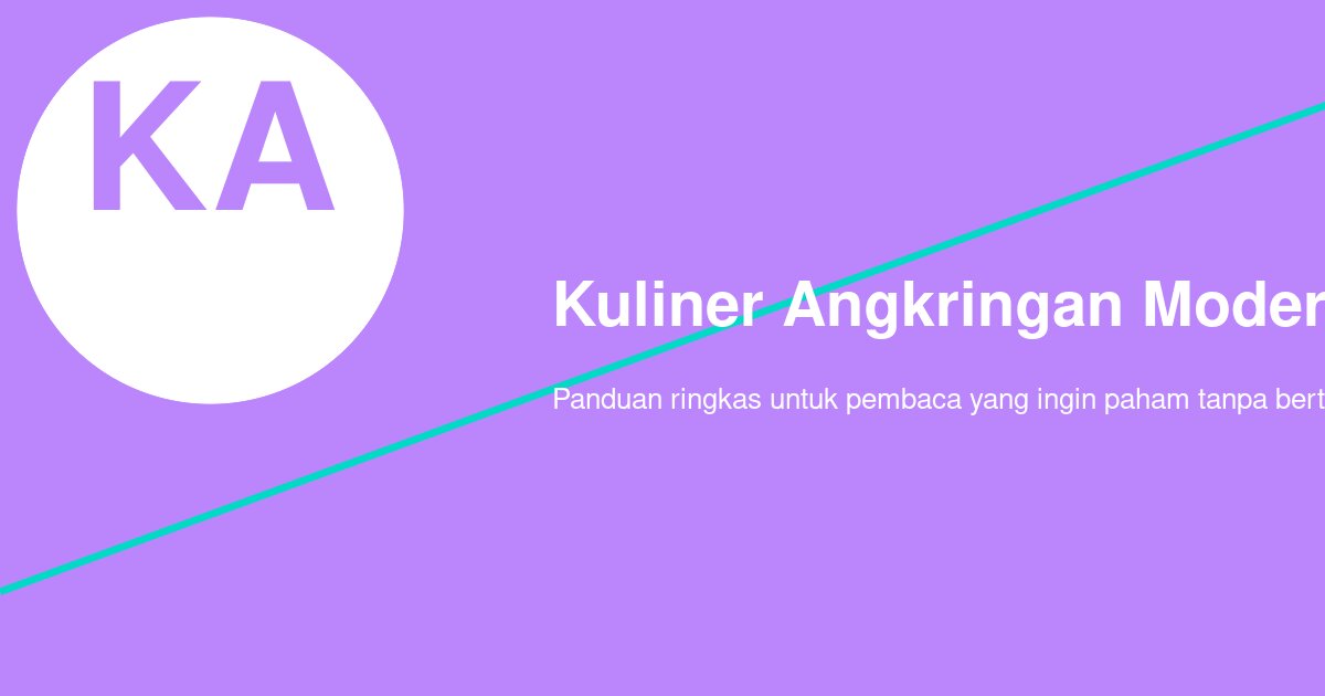 Apakah Angkringan Modern di Jogja Cocok untuk Keluarga yang Bawa Anak?